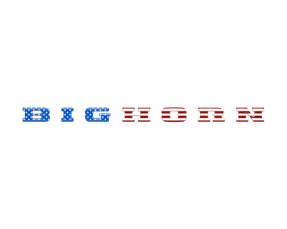 Glovebox Emblem Inserts Fits 2025-2026 Ram 1500/2500/3500
