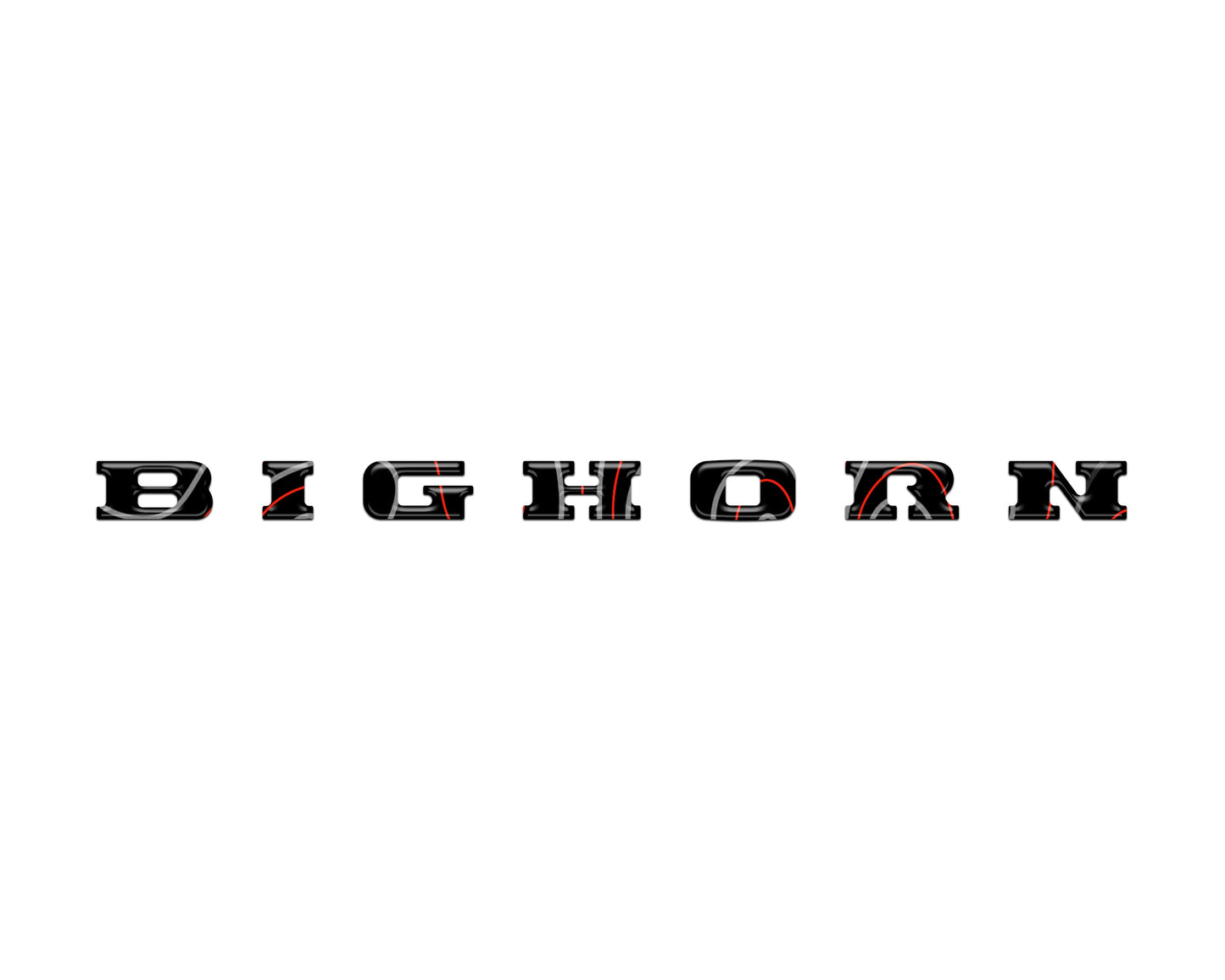 Glovebox Emblem Inserts Fits 2025-2026 Ram 1500/2500/3500