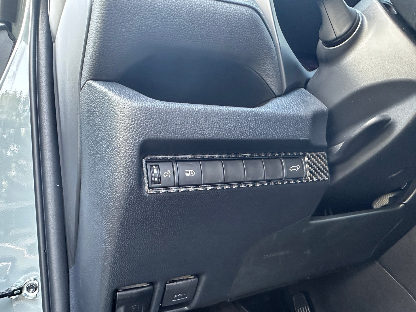 Driver Side Switch Panel Accent Trim Fits 2019-2025 Toyota Rav4