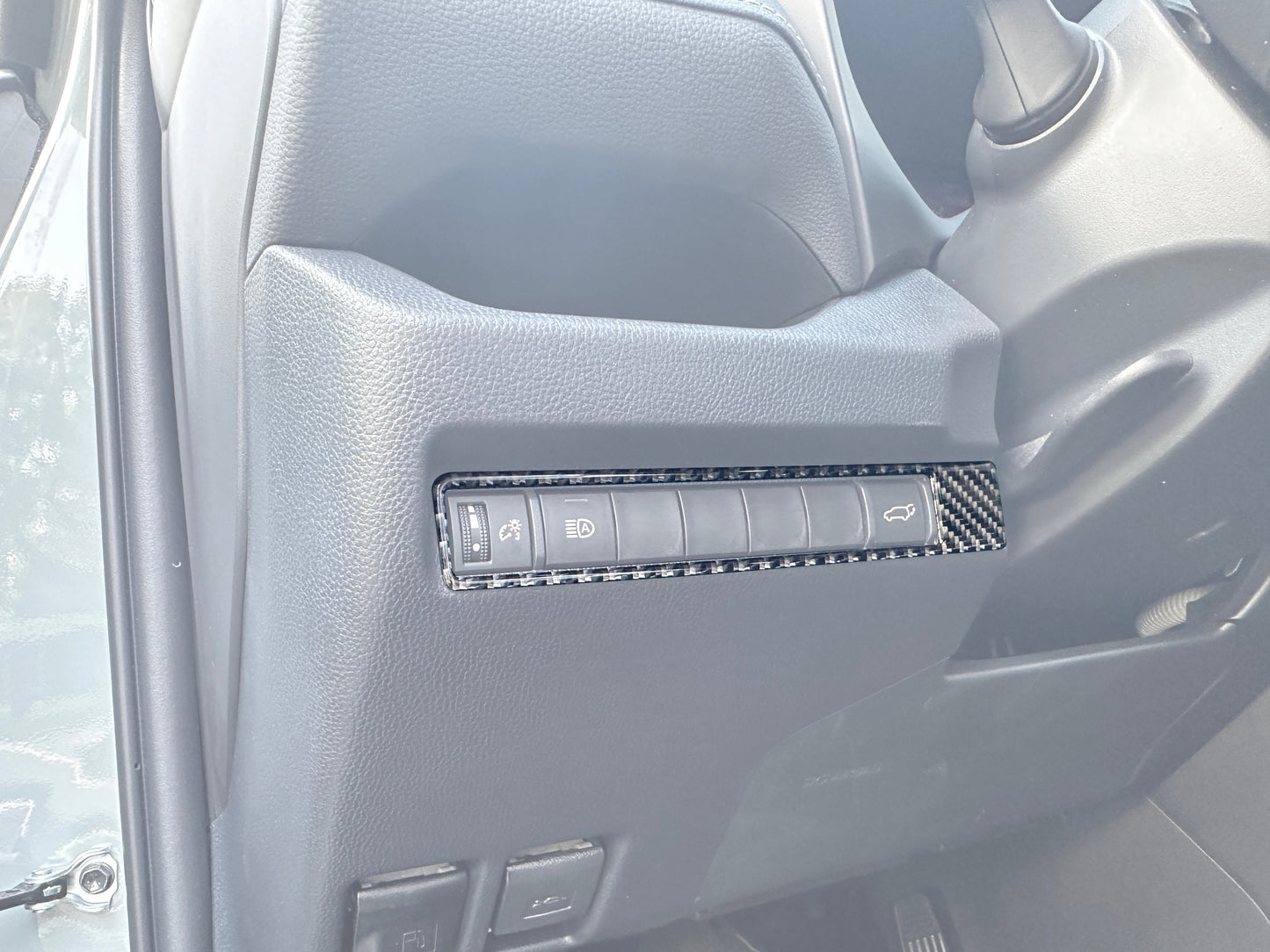 Driver Side Switch Panel Accent Trim Fits 2019-2025 Toyota Rav4