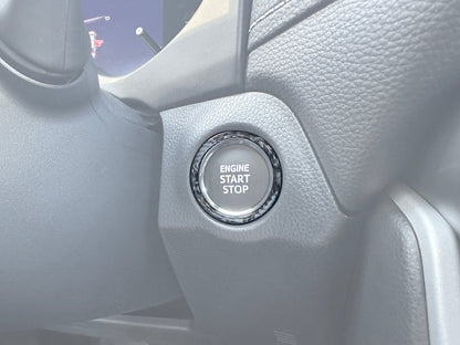 Start Button Accent Trim Fits 2019-2025 Toyota Rav4