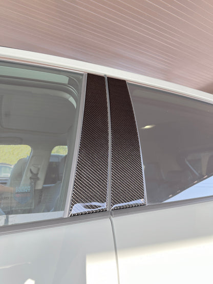 Door Pillar Overlays Fits 2019-2025 Toyota Rav4