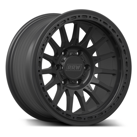 RR7-H FLOW FORMED Hybrid Beadlock Wheel | MATTE BLACK