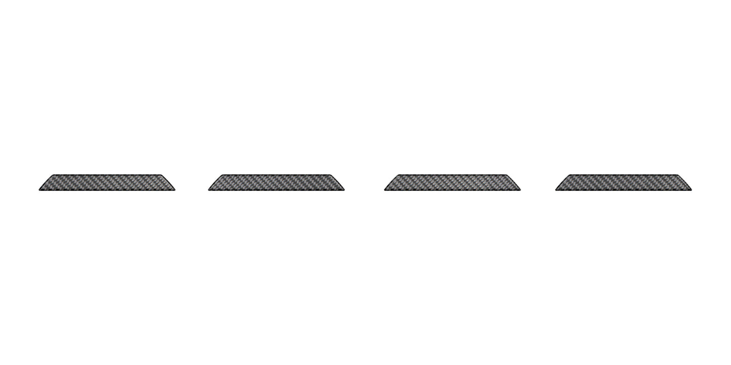Lower Front Bumper Line Inserts Fits 2025-2026 Toyota 4Runner