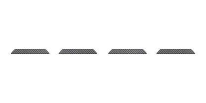 Lower Front Bumper Line Inserts Fits 2025-2026 Toyota 4Runner
