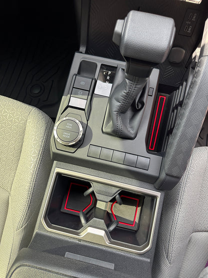 Center Console/Cupholder Inserts Fits 2025-2026 Toyota 4runner