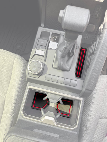 Center Console/Cupholder Inserts Fits 2025-2026 Toyota 4runner