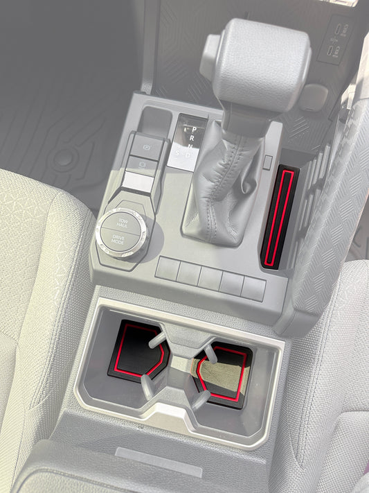 Center Console/Cupholder Inserts Fits 2025-2026 Toyota 4runner
