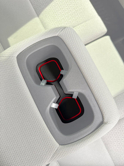 Rear Seat Cupholder Foam Inserts Fits 2025-2026 Toyota 4runner