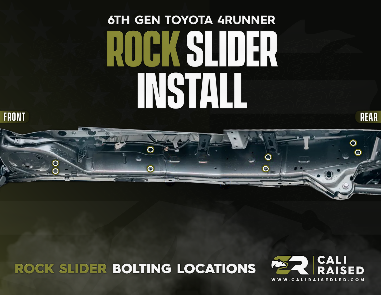 Trail Edition Rock Sliders For 2024+ Lexus GX 550
