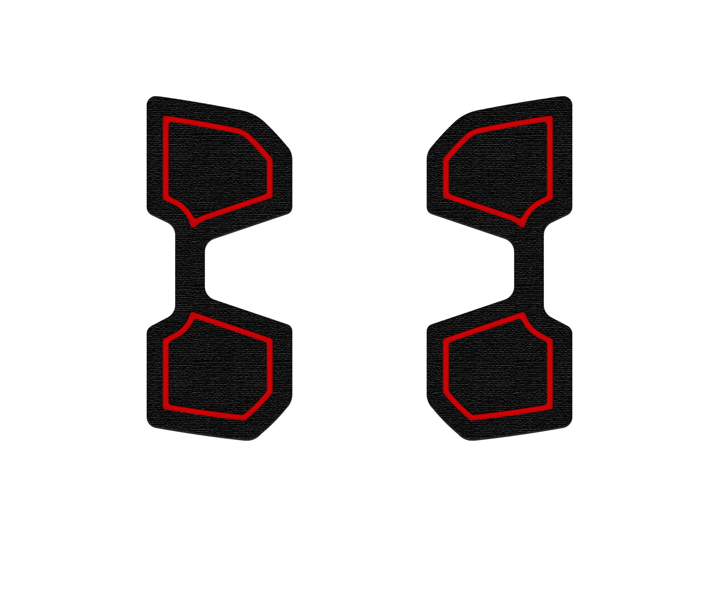 Third Row Side Cupholder Foam Inserts Fits 2023-2026 Toyota Sequoia
