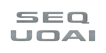 Rear Hatch Letter Overlays Fits 2023-2026 Toyota Sequoia