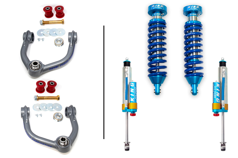 UCA W/ FRONT AND REAR 2.5 INCH DIAMETER ADJUSTABLE SHOCKS - 1ST GEN SEQUOIA