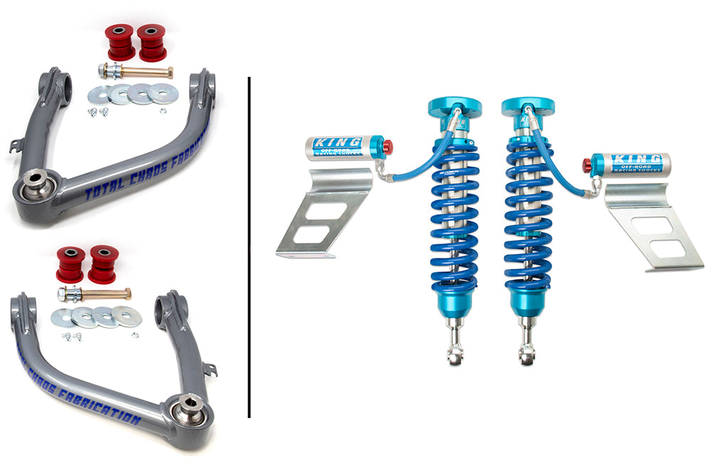 UCA W/ ADJUSTABLE COILOVER 2.5 INCH DIAMETER SHOCKS <br>- 2ND GEN SEQUOIA