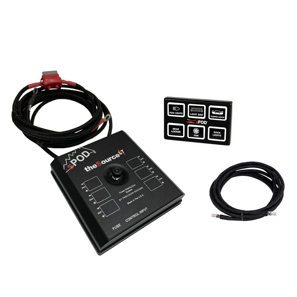 SourceLT w/ Mini6 for Universal w/ 36 Inch Battery Cables sPODS