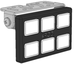 SourceLT w/ Mini6 for Universal w/ 36 Inch Battery Cables sPODS