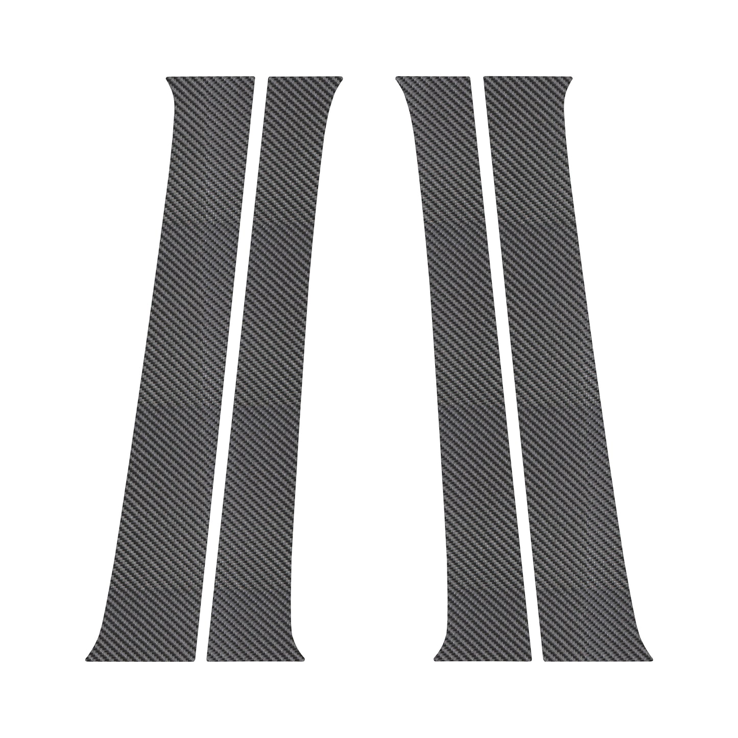 Door Pillar Overlays Fits 2016-2023 Toyota Tacoma