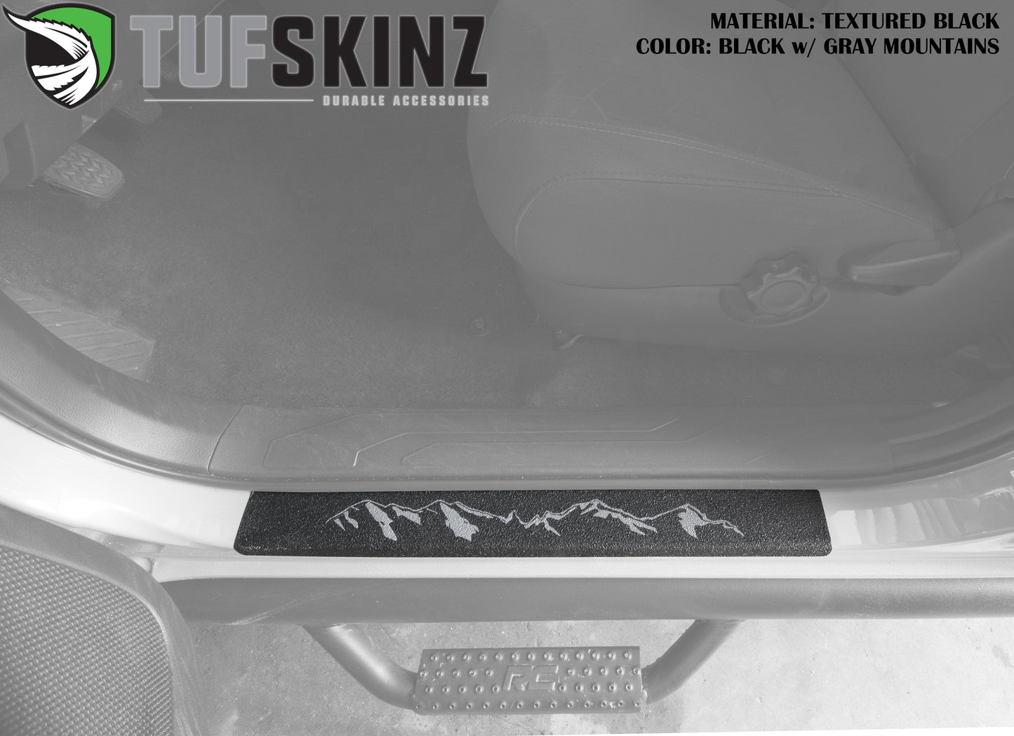 Door Sill Protection Overlays Fits 2005-2023 Toyota Tacoma