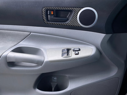 Front Door Handle Surround Overlays Fits 2005-2015 Toyota Tacoma