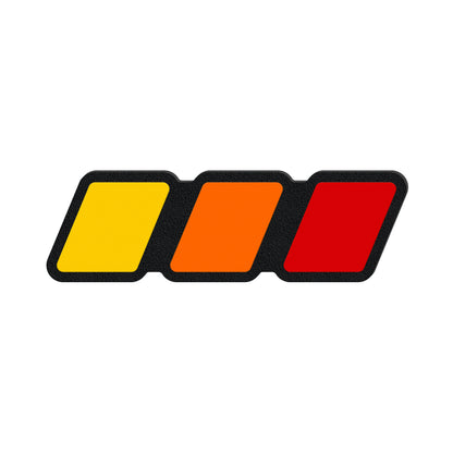 TRI-Color Badge Fits Toyota Models