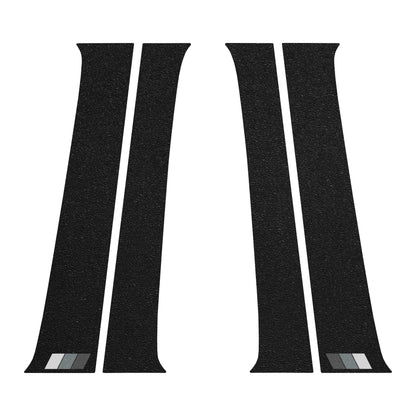 Textured Door Pillar Protection Overlays Fits 2005-2015 Toyota Tacoma