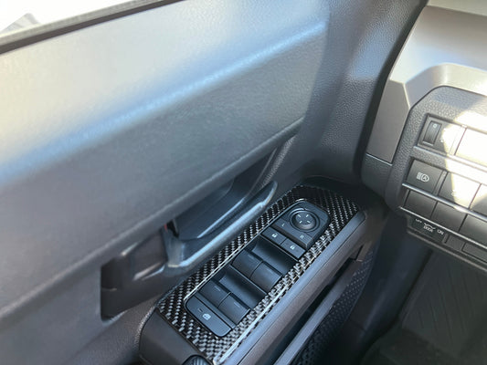 Door Switches Accent Trim Fits 2024-2026 Toyota Tacoma