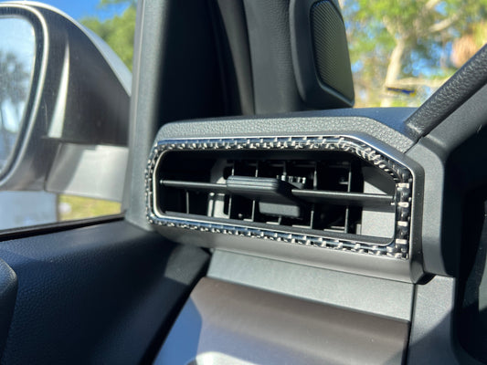 A/C Vent Accent Trim Fits 2024-2026 Toyota Tacoma & 2025-2026 4Runner