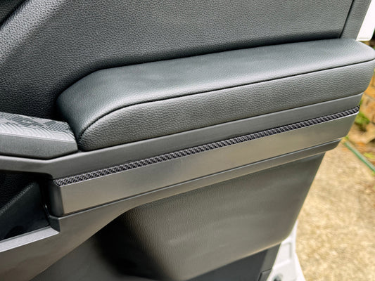 Side Door Armrest Lower Line Accent Trim Fits 2024-2026 Toyota Tacoma