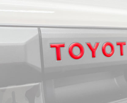 Tailgate Handle Letter Inserts Fits 2024-2026 Toyota Tacoma