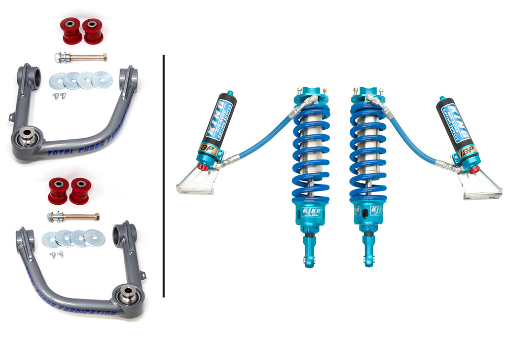 LIFT KIT W/ FRONT 3.0 INCH DIAMETER ADJUSTABLE KING SHOCKS  - 3RD GEN TACOMA