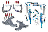 MID TRAVEL LIFT KIT W/ FRONT & REAR 2.5 INCH DIAMETER ADJUSTABLE KING SHOCKS <br>- 4TH GEN TACOMA