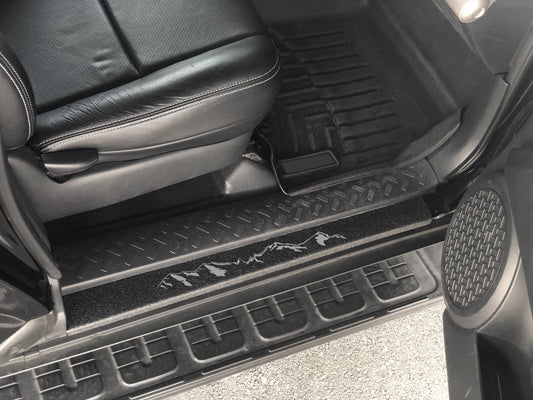 Door Sill Protection Overlays Fits 2006-2014 Toyota FJ Cruiser