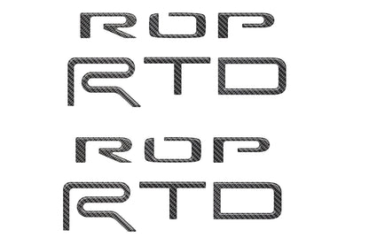 Bed Side Letter Inserts Fits 2015-2021 Toyota Tundra TRD Pro
