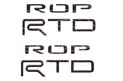 Bed Side Letter Inserts Fits 2015-2021 Toyota Tundra TRD Pro