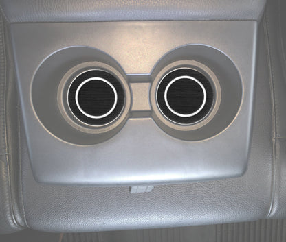 Rear Seat Cup Holder Inserts Fits 2007-2021 Toyota Tundra