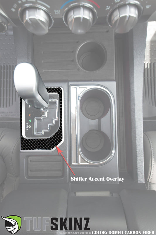 Center Console Shifter Accent Trim Fits 2014-2021 Toyota Tundra