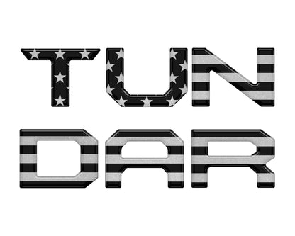 Lower Grille Letter Inserts Fits 2022-2026 Toyota Tundra