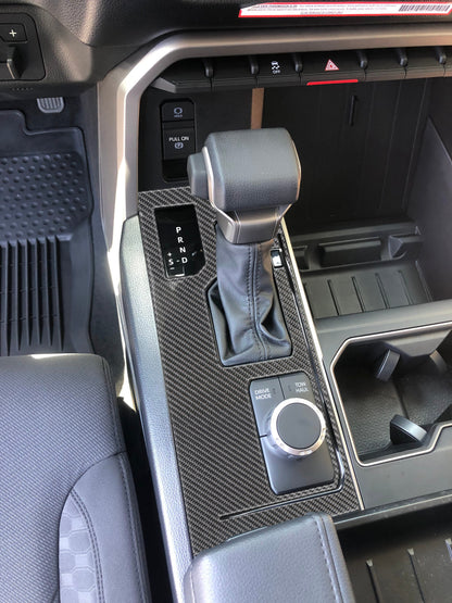 Center Console Overlay Fits 2022-2026 Toyota Tundra & 2023-2026 Toyota Sequoia
