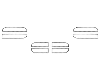 A/C Vent Accent Trim Fits 2022-2026 Toyota Tundra & 2023-2026 Toyota Sequoia