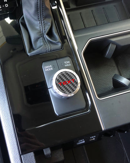 Badge for Drive Mode Selector Dial Fits 2022-2026 Toyota Tundra & 2023-2026 Toyota Sequoia