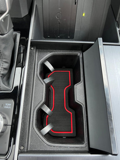 Cup Holder Foam Inserts Fits 2022-2026 Toyota Tundra & 2023-2026 Toyota Sequoia