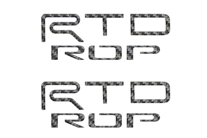Hood Louver Letter Overlays Fits 2022-2026 Toyota Tundra TRD Pro