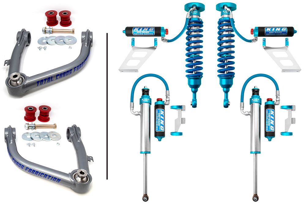 UCA W/ FRONT AND REAR 2.5 INCH DIAMETER ADJUSTABLE SHOCKS - 2ND GEN TUNDRA