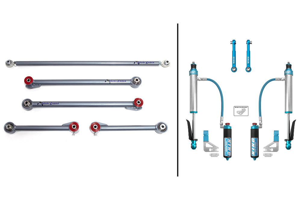 REAR LINKS W/ KING 2.5 INCH DIAMETER SHOCKS <br>- 3RD GEN TUNDRA
