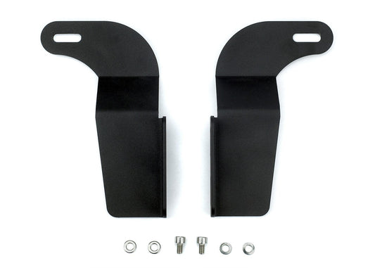 32" Lower Bumper Hidden LED Light Bar Mounting Brackets For 2005-2015 Toyota Tacoma