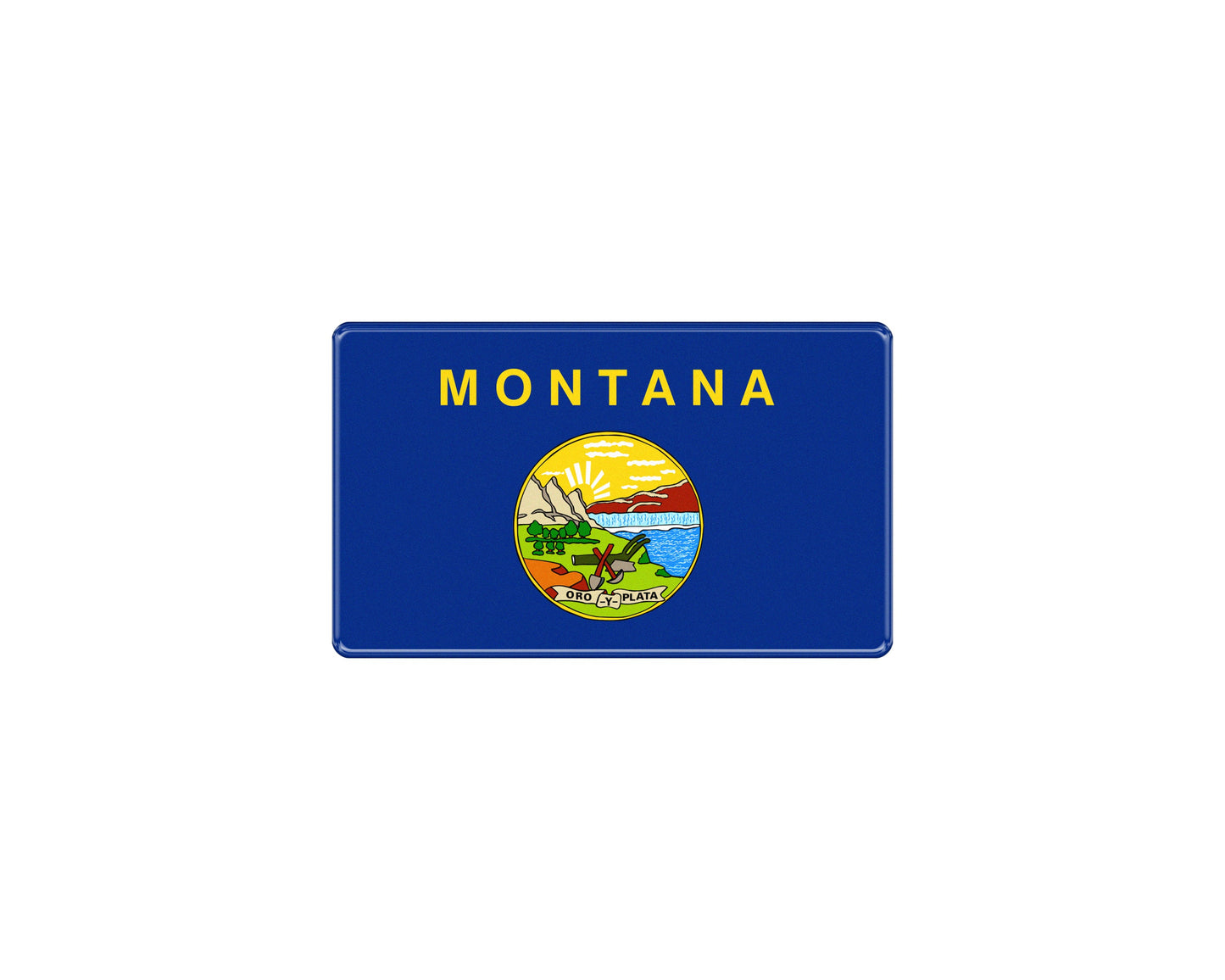 USA Flag Emblem Fits - Universal