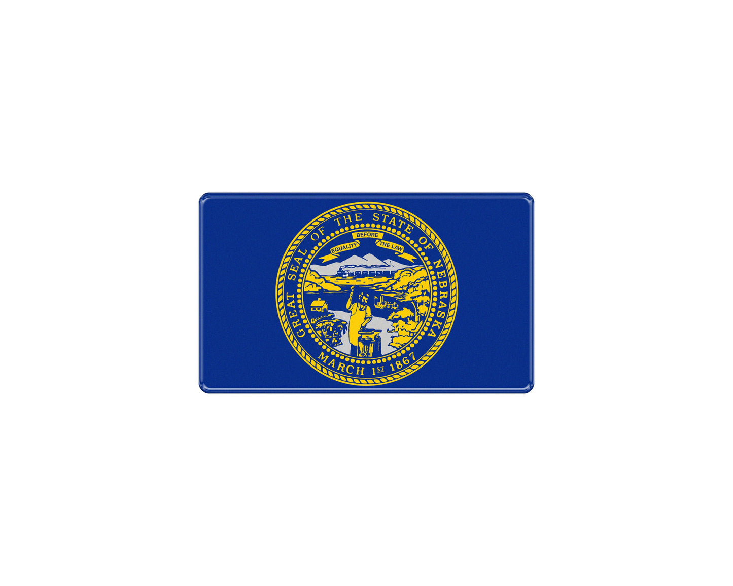USA Flag Emblem Fits - Universal