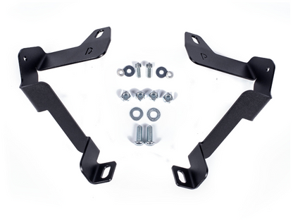 32" Lower Bumper Hidden LED Light Bar Brackets Kit For 2014-2021 Toyota Tundra