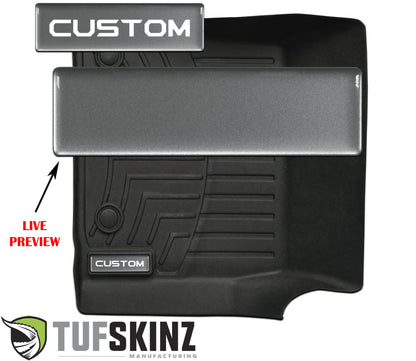 Badge/Emblem Inserts - Compatible with WeatherTech Floor Mats