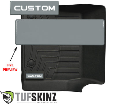 Badge/Emblem Inserts - Compatible with WeatherTech Floor Mats